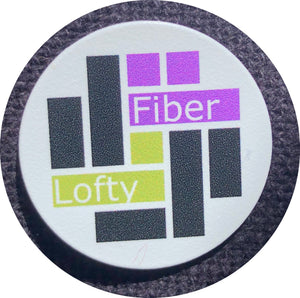 LoftyFiber Logo Pin