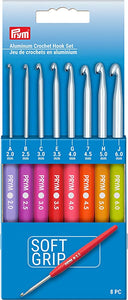 Soft Grip Crochet Hooks 2mm 2.5mm 3mm 3.5mm 4mm 4.5mm 5mm 