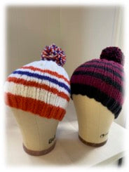 August 12 Months of Christmas - Team Spirit Hat - Choose your Favorite Team Colors!