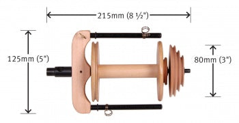 Ashford Sliding Hook Flyer - Double Drive